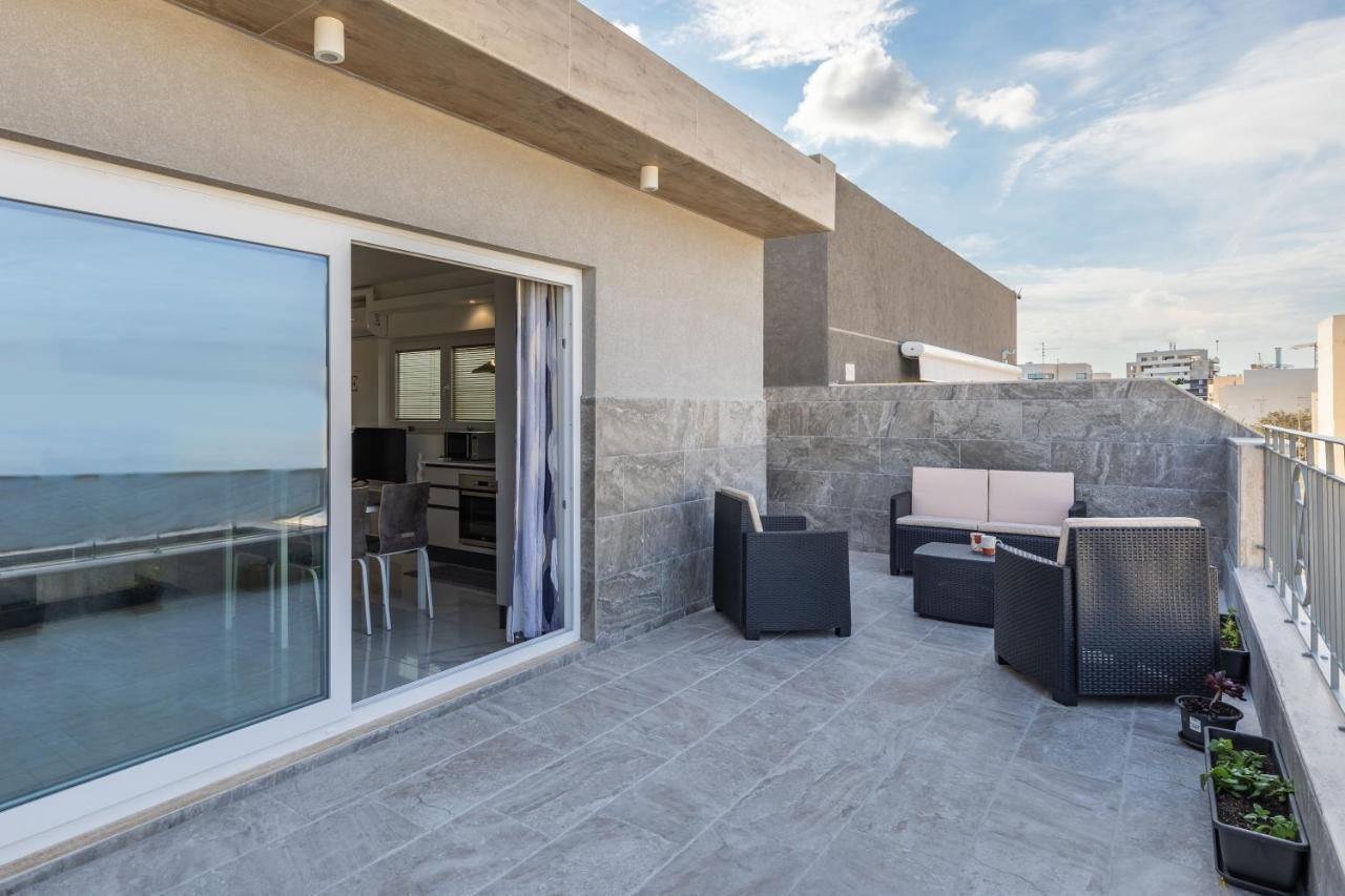 Terrace View-Stylish Two Bedrooms Fully Ac-Wifi Penthouse 姆西达 外观 照片